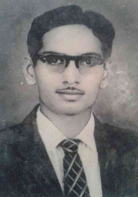 Mr. Puninchathaya in his youthful days.