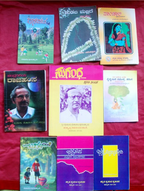 Some of the books written by Dr. Puninchathaya.