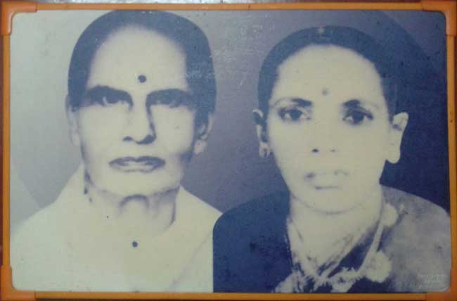 Parents of Puvempu, Shri Damodara Puninchathaya and Smt. Saraswati Amma.